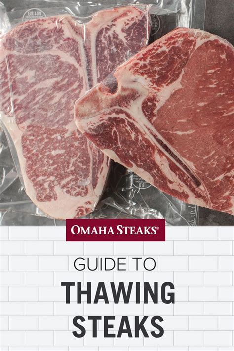 Allowing it to defrost slowly and at a controlled temperature lends to a juicier, more flavorful. What's the Best Way to Thaw Steaks | Omaha steaks, Cooking ...