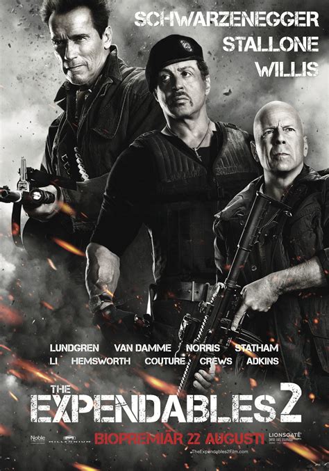 The Expendables 2 Poster Official