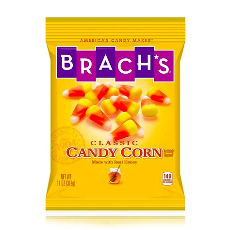 Brachs Classic Candy Corn Large Bag 12 Pack Box Dated United Sweets