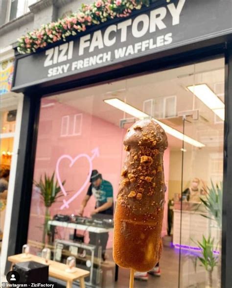 Fast Food Company In Londons Covent Garden Launches Penis And Vagina Waffles Daily Mail Online