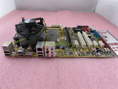 Asus P5k Se Rev 100g Motherboard Core 2 Quad Q6600 24ghz Cpu Hsf