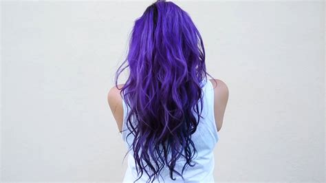 2016 #14 mixing ideas {by liz borer} : How I dye my hair purple & blue ♥ DIY - YouTube