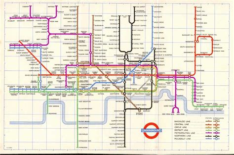 Transit Maps Reader Question Which Of Becks London Underground Maps