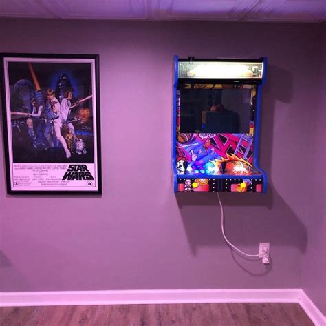 Unique Wall Mounted Arcade Cabinet Custom Built For You Etsy