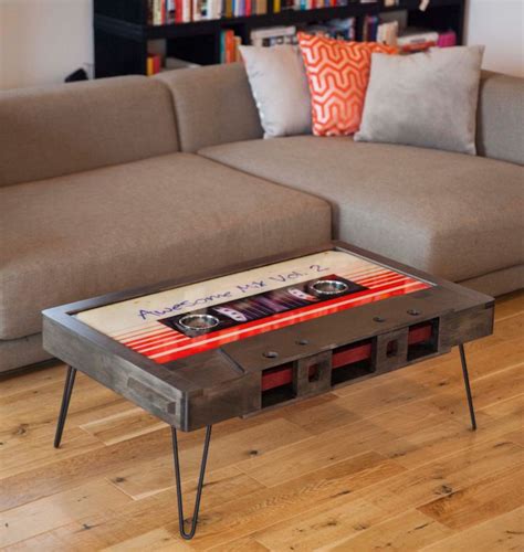 Quirky Cassette Tape Coffee Tables Add A Touch Of Nostalgia To Any Room