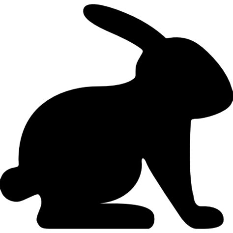 Stencil Silhouette Rabbit Wallpaper Silhouette Png Download 512512