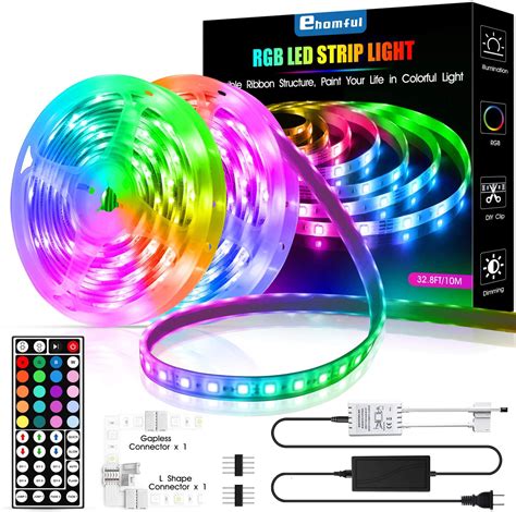 Light flow also now does a bunch of other stuff, aside from the led. 32.8 Feet RGB Changing LED Strip Light SMD 44 Key Remote ...