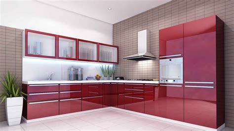 A dingy kitchen gets a bright, white makeover 14 photos. Find the ultimate modular kitchen interior solutions in Delhi | Modular kitchen indian, L shaped ...