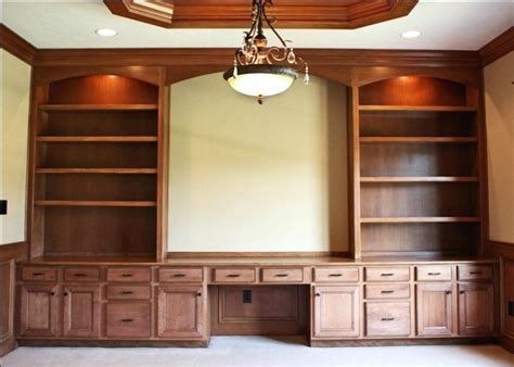 Wall Desk Units For Home Home Office Custom Built Wall Unit Book Desk