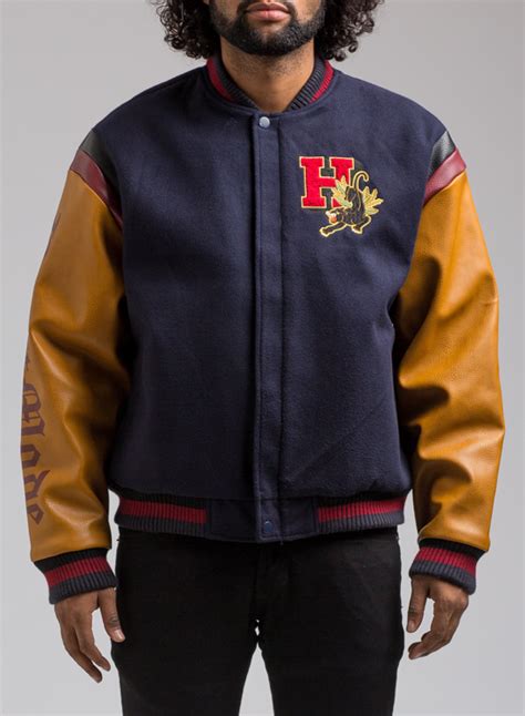 Hudson Beastmode Varsity Jacket In Navy Hudson Outerwear Jacket