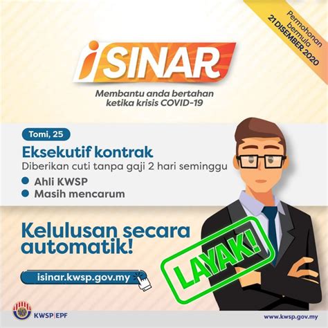 Berikut kami kongsikan syarat dan cara permohonan bersama dengan dokumen yang anda perlu sediakan sebelum anda membuat permohonan. Kelulusan Automatik i-Sinar: 20 Contoh Penerima Kategori 1 ...