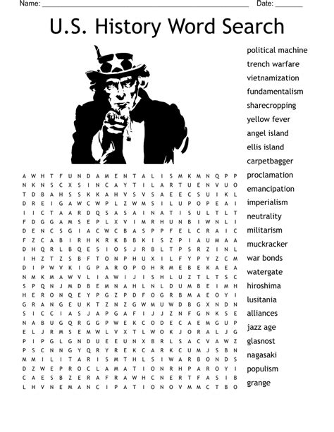 History Word Search History Word History Word Search Word Find American Womens History Month