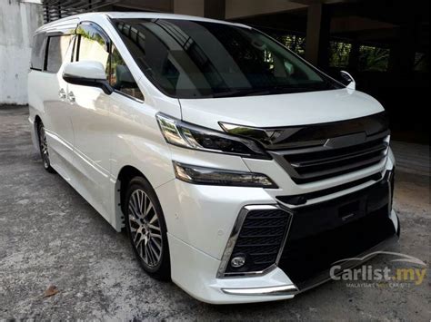 Toyota offers vellfire in 1 variants. Toyota Vellfire 2015 Wagon 3.5 in Selangor Automatic White ...