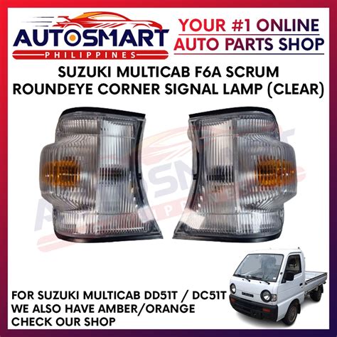 Suzuki Multicab F A Scrum Roundeye White Clear Corner Signal Light