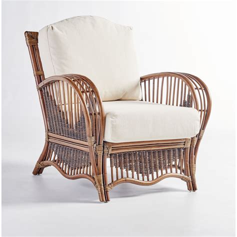 South Sea Rattan South Pacific Chair With Cushion Lounge Chair