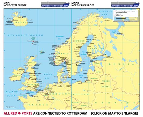 Interactive Map Of Europe Europe Map With Countries And Seas Europe Images