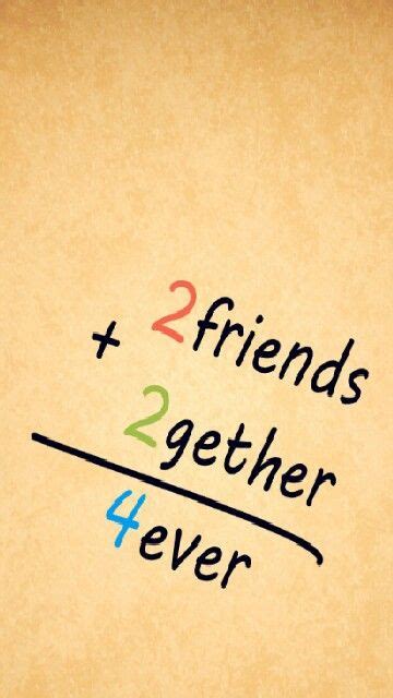 We would like to show you a description here but the site won't allow us. Best friends | Friends quotes, Best friend wallpaper ...