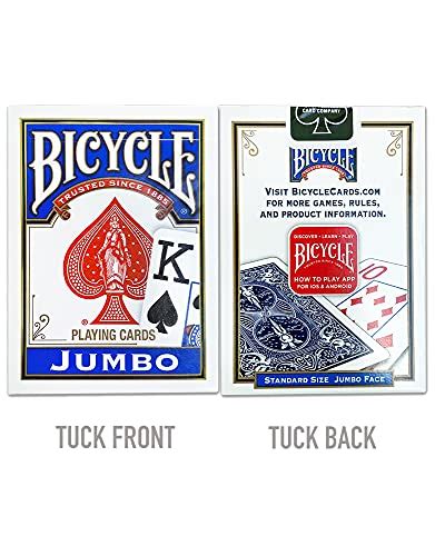 Bicycle Playing Cards Jumbo Index 2 Pack Pricepulse