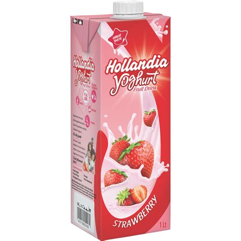 Hollandia Yoghurt Strawberry Juice Natural 100 Grapes Chivita