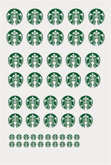 Mini Printable Starbucks Logo Logodix