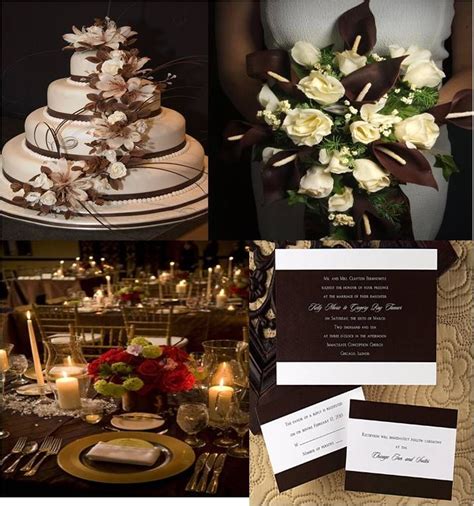 Whether your wedding theme is inspired by vintage florals or rustic style, discover everything you need to decorate your dream wedding, including wedding garlands premier cream flickering led candles 3 pack. Brown and White Wedding Decorations | ... Brown wedding ...
