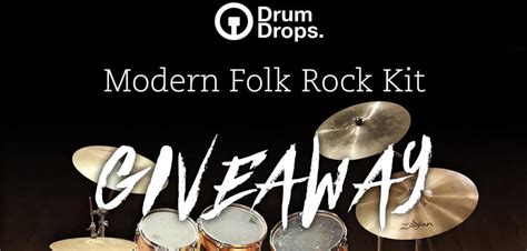 Drumdrops Modern Folk Rock Kit Free Copies Inside