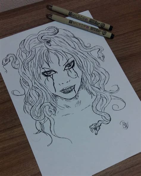 Medusa Drawing Skill