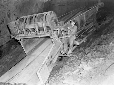 Using A Mining Slusher Hoist In Mineville