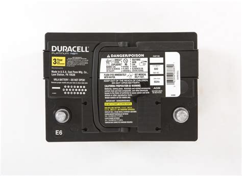 Duracell Platinum Agm 47 H5 Car Battery Consumer Reports