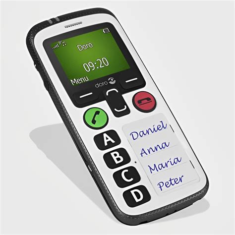 Téléphone Portable Senior Doro Secure 580 Cflou