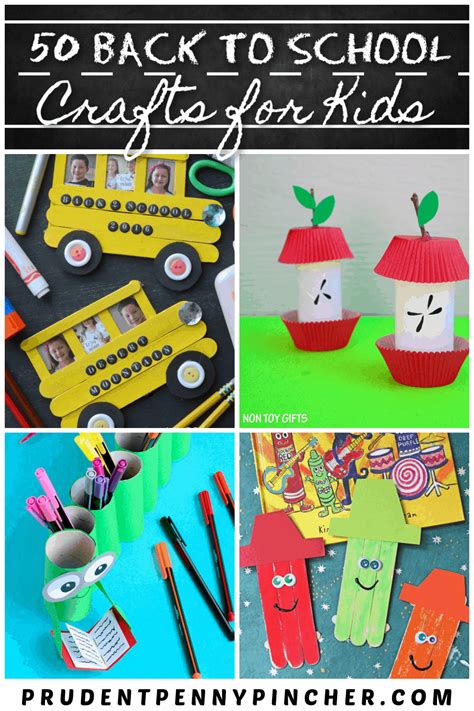 50 Diy Back To School Crafts Prudent Penny Pincher