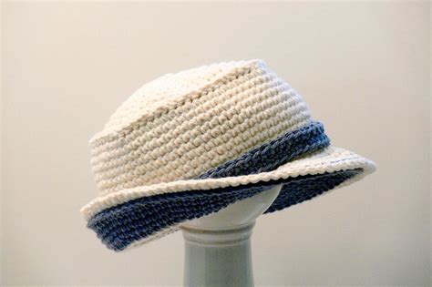 Crocheted Brimmed Hat Crochet For Beginners