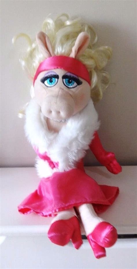 The Disney Store Exclusive Miss Piggy Soft Toy Soft Doll The Muppets