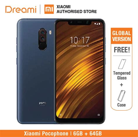 Global Version Xiaomi Pocophone F1 64gb Rom 6gb Ram Brand New And