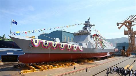 South Korea Launched Its First Ffx Ii Frigate