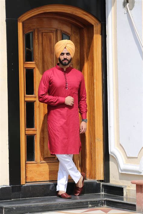 Traditional Dress Of Punjab For Men And Woman Lifestyle Fun Kurta Pajama Men Punjabi Kurta