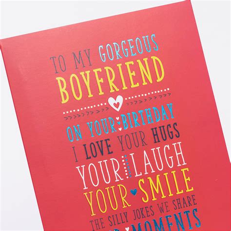Birthday Cards For A Boyfriend Birthdaybuzz