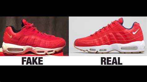 How To Spot Fake Nike Air Max 95 Independance Day Prm Red Trainers