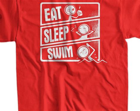 swimming t shirt swim team eat sleep swim t shirt ts for etsy