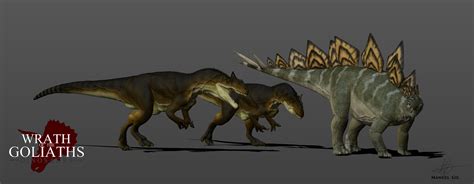 Allosaurus Vs Stegosaurus By Manuelsaurus On Deviantart