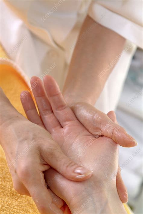 Hand Massage Stock Image M7400623 Science Photo Library