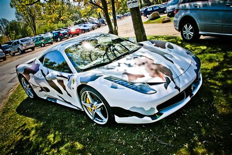 Canadian car toys for kids online store. Ferrari 458 Snow Camo - a photo on Flickriver