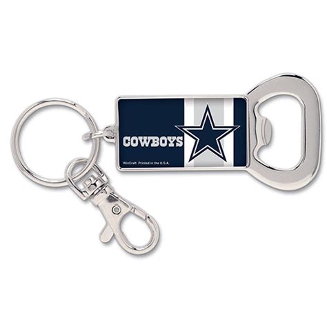 Dallas Cowboys Nfl Bottle Opener Key Ring For Football Fans