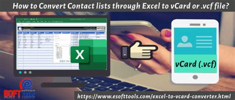 How To Convert Contacts List From Excel To Vcard Or Vcf File