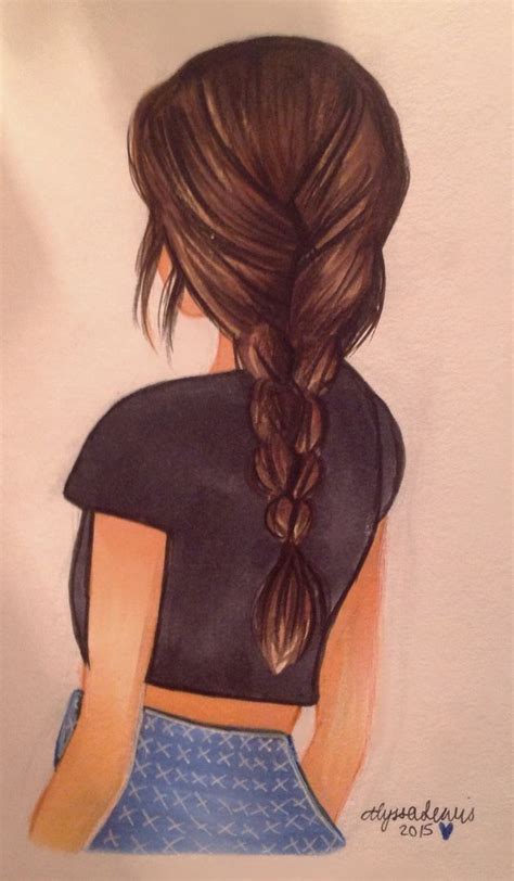 Pin By Rayna Fernandes On Rayna Fernandes Girl Hair Drawing How To