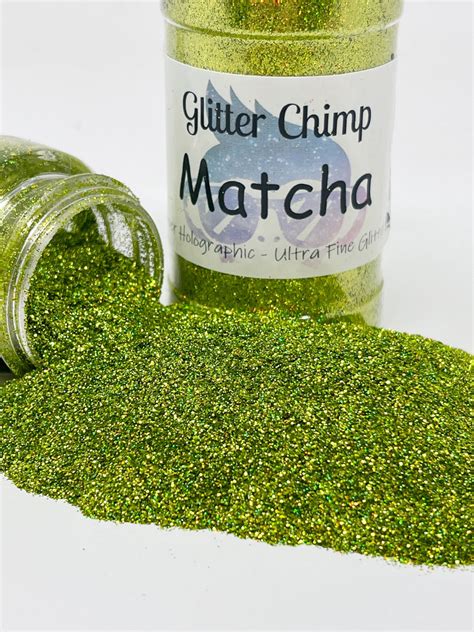 Matcha Ultra Fine Super Holographic Glitter Glitter Chimp