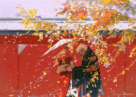 1920x1080px 1080p Free Download Forever 7th Capital Autumn Couple