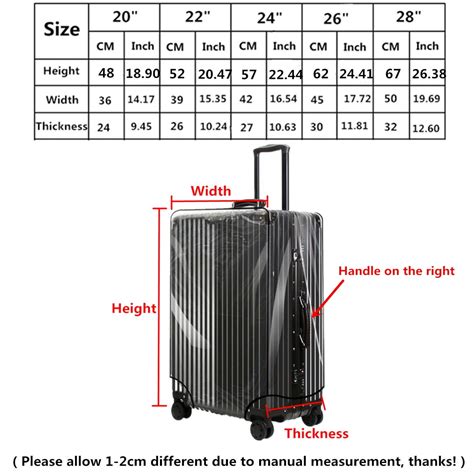 62 Inch Luggage Dimensions Luxury Brand