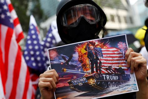 Hong kong—hong kong will end 2019 with multiple protests planned for new year's eve and new year's day china will be isolated both economically and politically if the chinese communist party commits widespread violence in hong. Hong Kong Protesters: We Want Trump | The National Interest