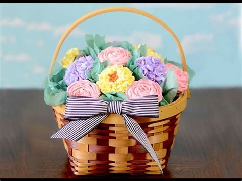 Cakes may be baked and decorated for almost. How to Make a Cupcake Bouquet Basket - YouTube